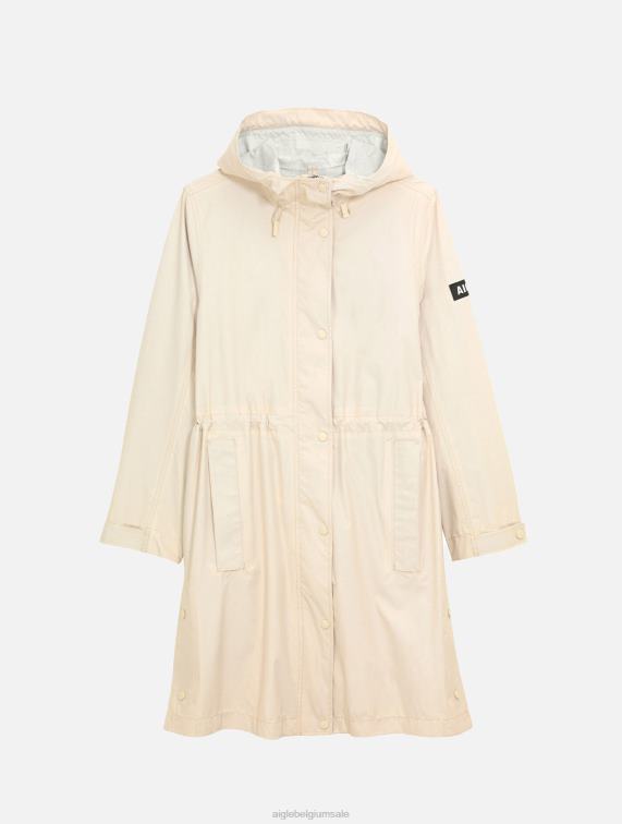 vrouwen kleren sabel ik Aigle halflange mtd-jas J404Z470