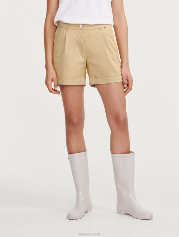 vrouwen kleren griezelig Aigle chino korte broek J404Z435