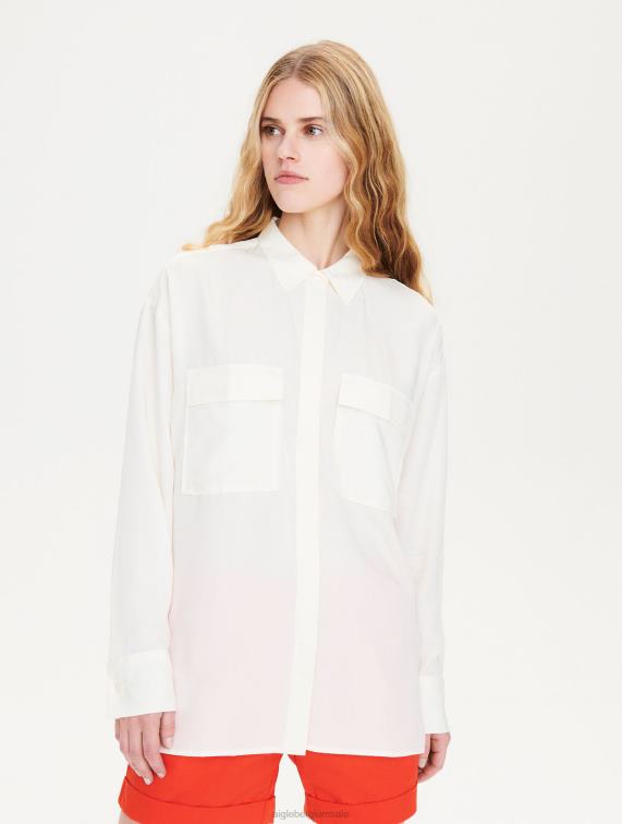 vrouwen kleren lag Aigle oversized overhemd J404Z621