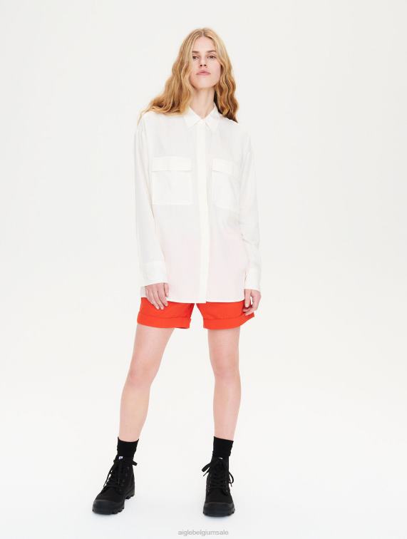 vrouwen kleren lag Aigle oversized overhemd J404Z621