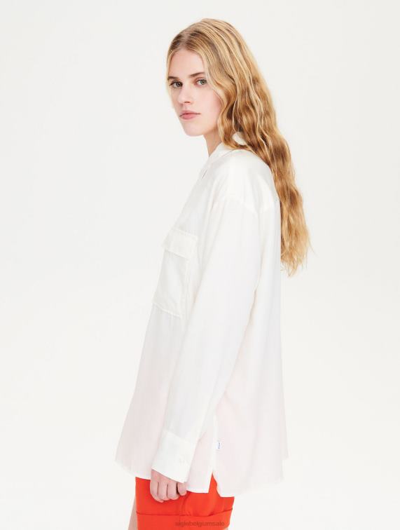 vrouwen kleren lag Aigle oversized overhemd J404Z621