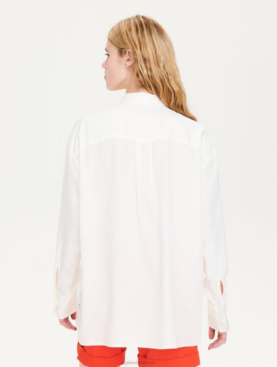 vrouwen kleren lag Aigle oversized overhemd J404Z621