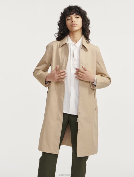 vrouwen kleren griezelig Aigle lange mtd parka met capuchon J404Z462