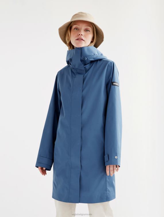 vrouwen kleren marais Aigle lange mtd-parka J404Z467