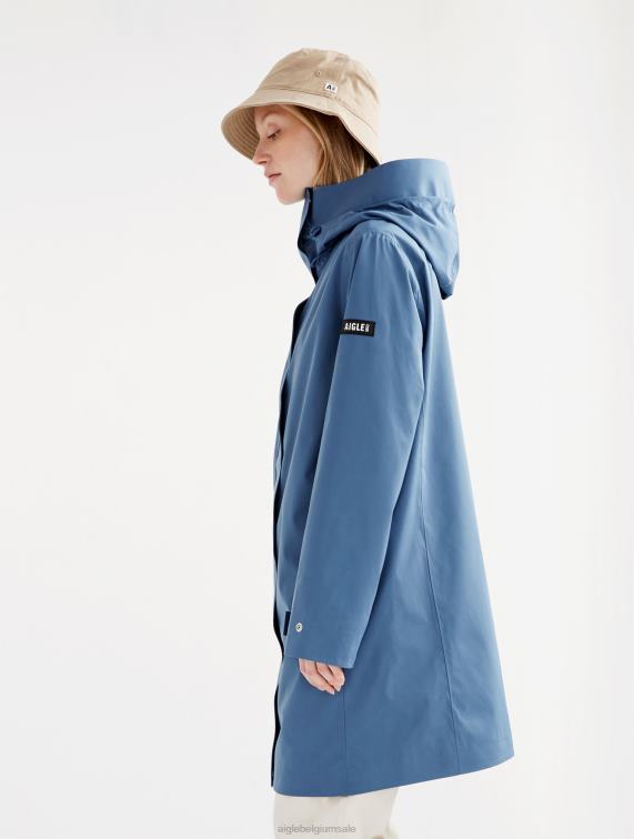 vrouwen kleren marais Aigle lange mtd-parka J404Z467