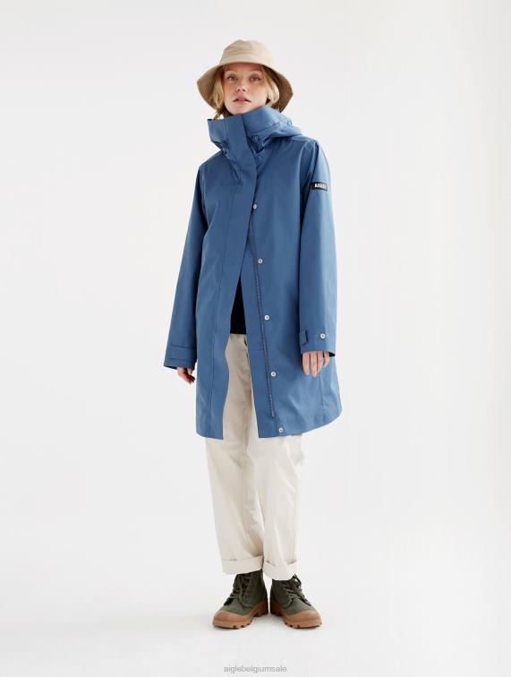 vrouwen kleren marais Aigle lange mtd-parka J404Z467