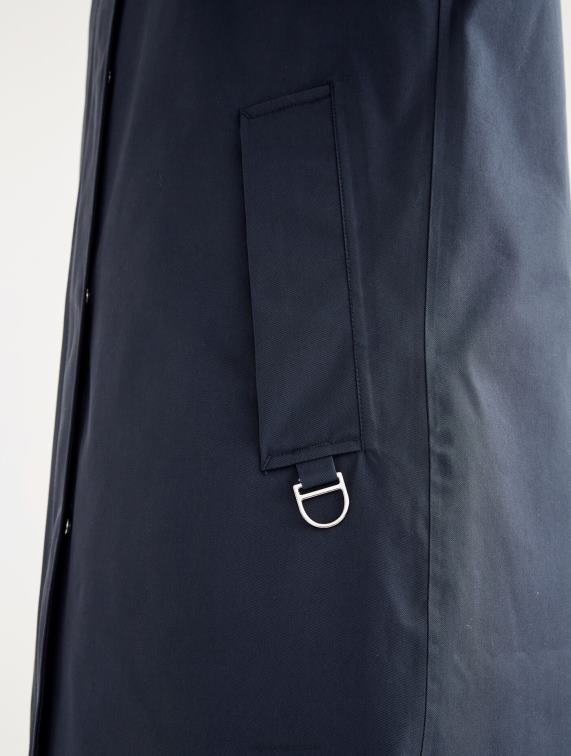 vrouwen kleren rijk Aigle lange mtd parka met capuchon J404Z454