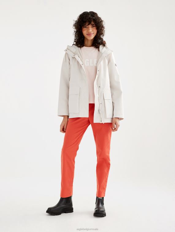 vrouwen kleren sabel Aigle halflange mtd-parka J404Z493