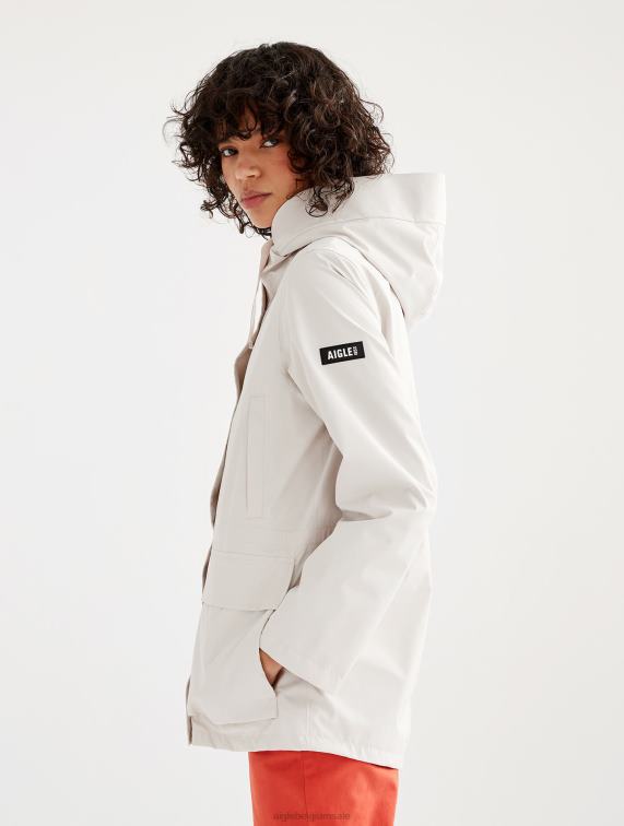 vrouwen kleren sabel Aigle halflange mtd-parka J404Z493