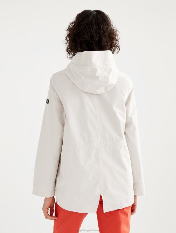 vrouwen kleren sabel Aigle halflange mtd-parka J404Z493