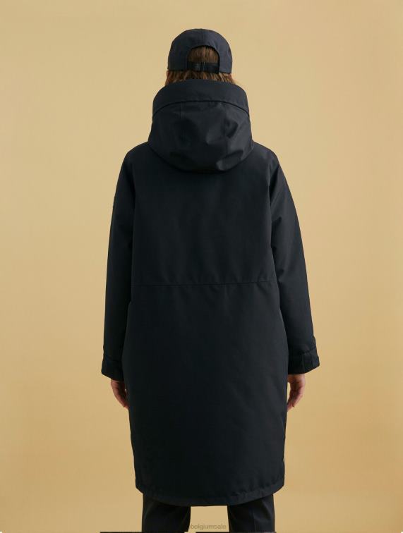 vrouwen kleren zwart Aigle zeer warme parka gore-tex J404Z675