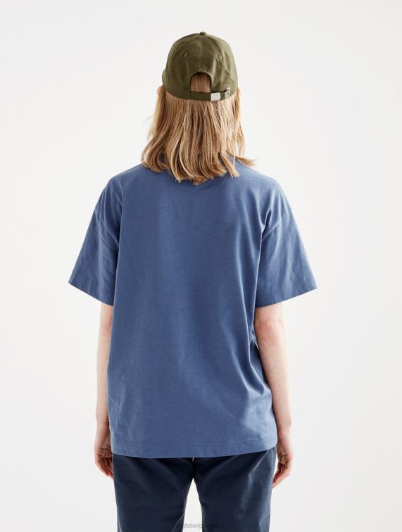 vrouwen kleren marais Aigle Liberty- en print-T-shirt met korte mouwen J404Z543