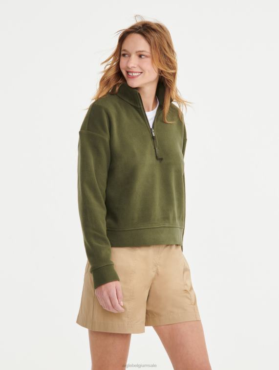 vrouwen kleren advocaat Aigle fleece met ritssluiting J404Z586