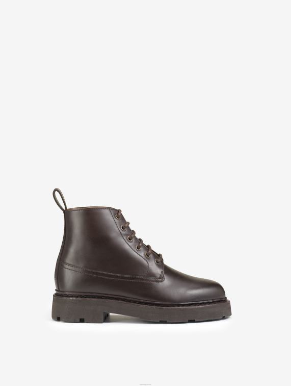 vrouwen laarzen bourbon Aigle de noors gestikte leren woestijnlaars J404Z570