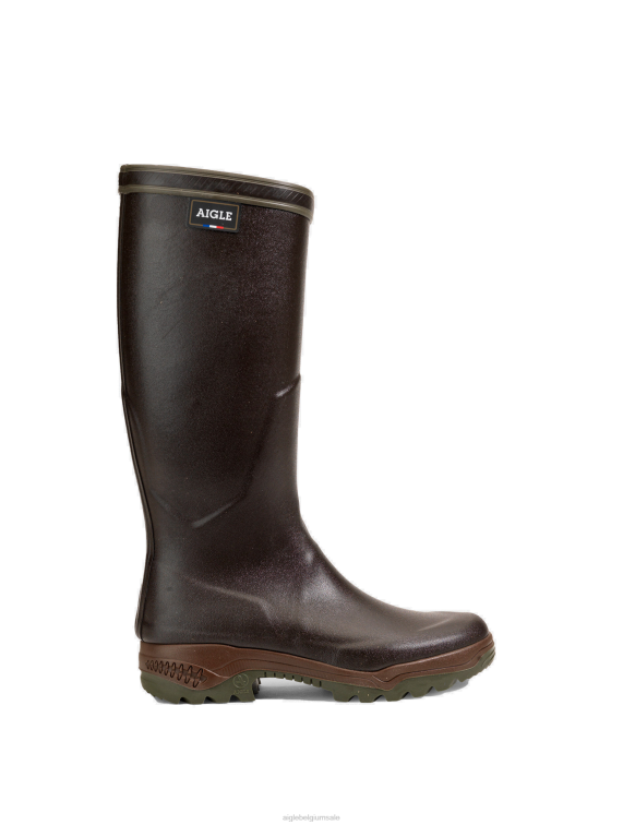 vrouwen laarzen brun Aigle antivermoeidheidslaarzen gemaakt in Frankrijk J404Z250