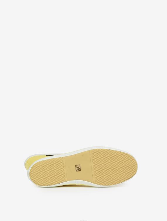 vrouwen laarzen geel/blanc Aigle iconische strandlaars J404Z512