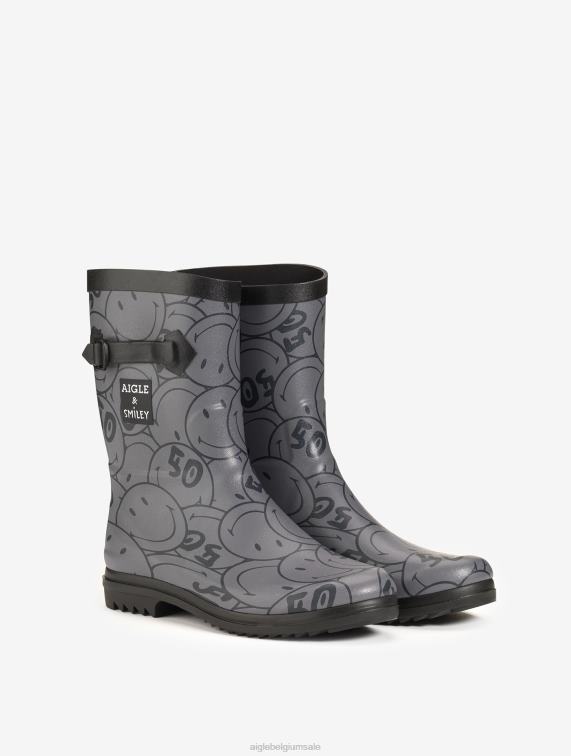 vrouwen laarzen smiley Aigle x Smiley regenlaarzen J404Z646