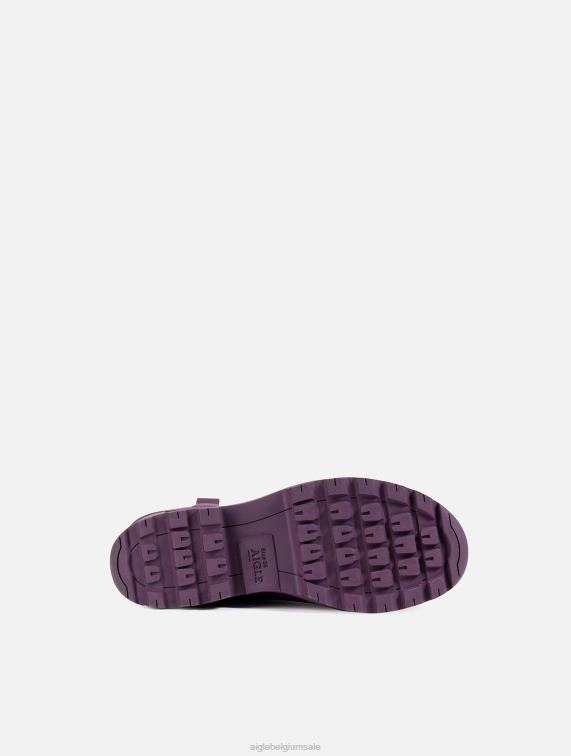 vrouwen laarzen wijn Aigle veelzijdige vrijetijdslaars J404Z643