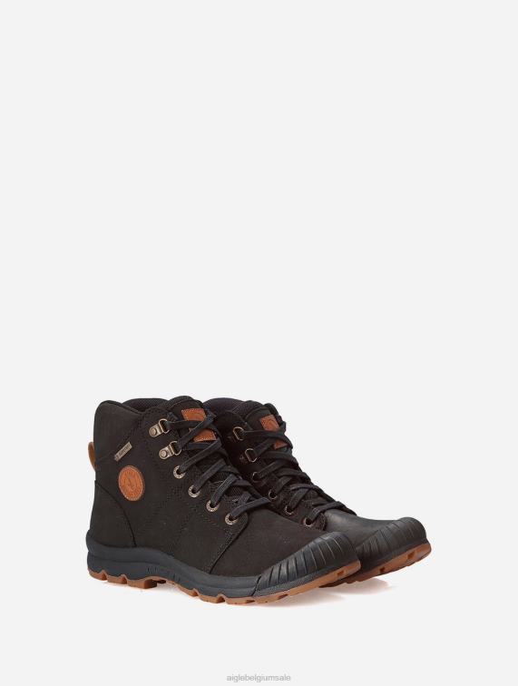 vrouwen schoenen zwart Aigle goretex wandelschoenen J404Z705