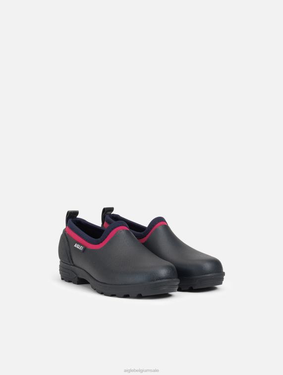 vrouwen schoenen marinier Aigle gesloten klomp uit twee materialen, ontworpen voor zwaar gebruik J404Z610