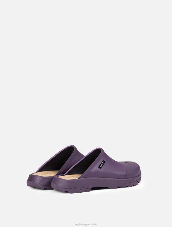 vrouwen schoenen wijn Aigle authentieke klomp J404Z644