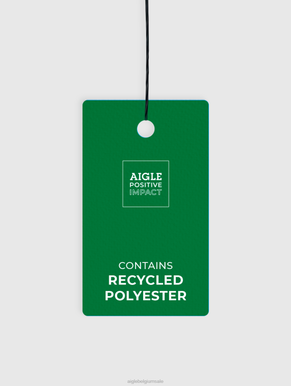 vrouwen schoenen marinier Aigle de milieuvriendelijke sneaker van canvas en rubber J404Z580